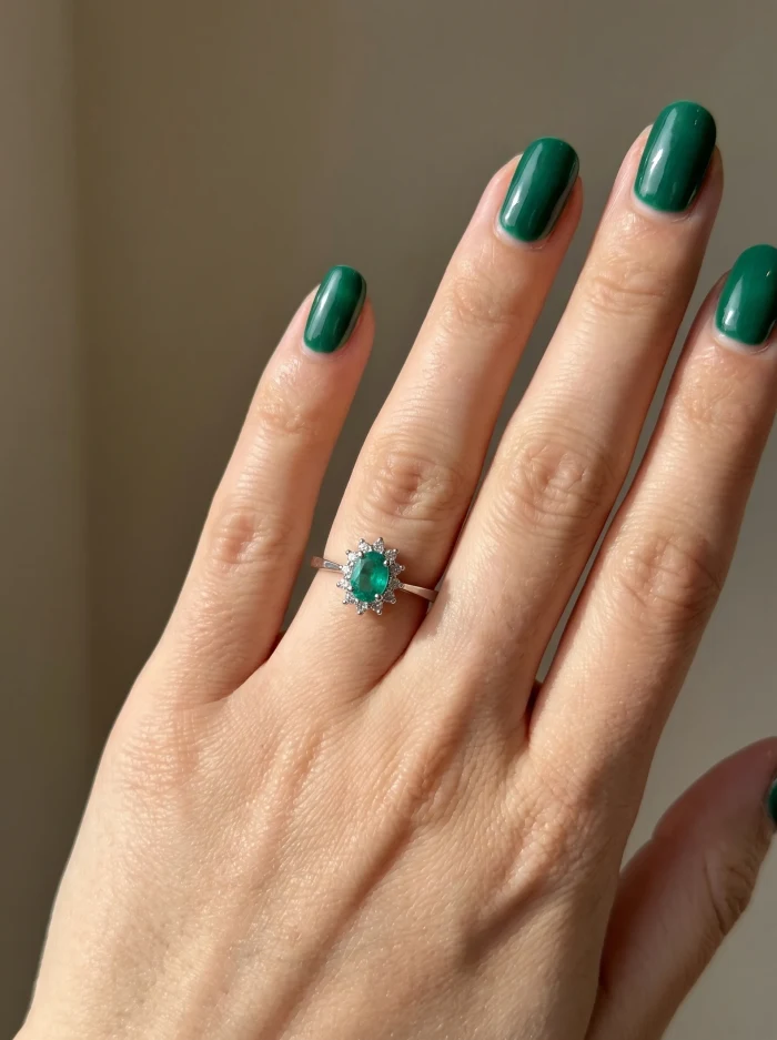 Mono Emerald Yüzük