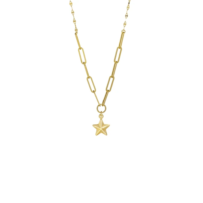 Minimal Yıldız Kolye